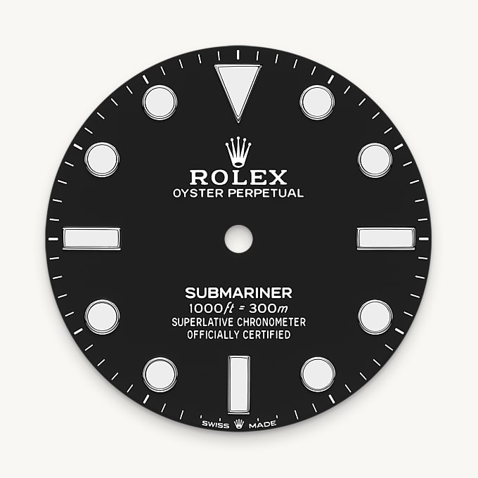 Rolex Submariner, Esfera negra