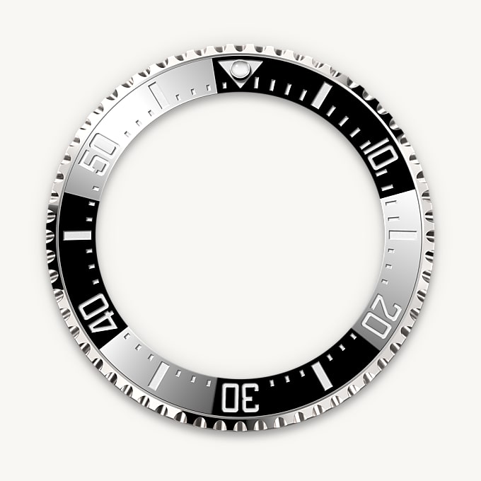 Rolex Deepsea Challenge, Bisel de cerámica y visualización luminiscente
