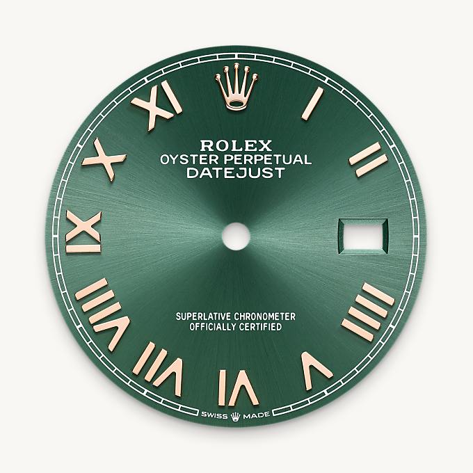 Rolex Datejust 36, Esfera verde menta