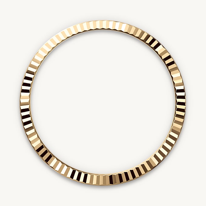 Rolex Datejust 36, Bisel estriado