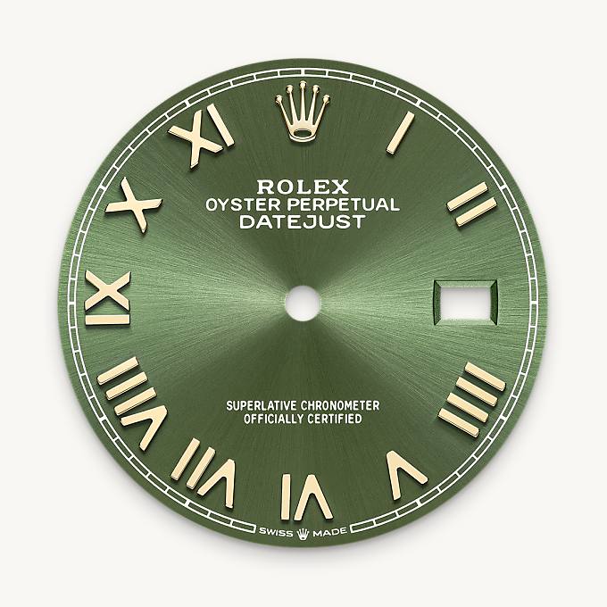 Rolex Datejust 36, Esfera verde oliva