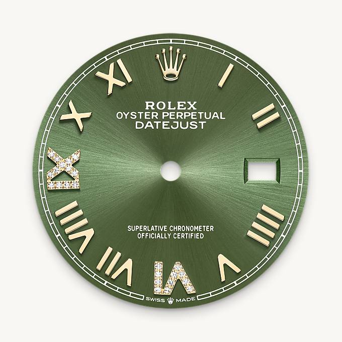 Rolex Datejust 36, Esfera verde oliva