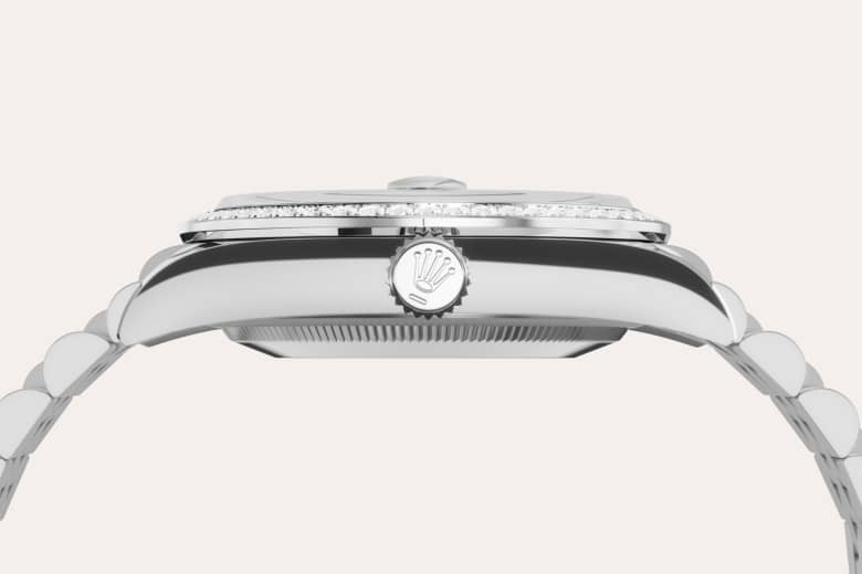 Rolex Datejust 36, Rolesor blanco