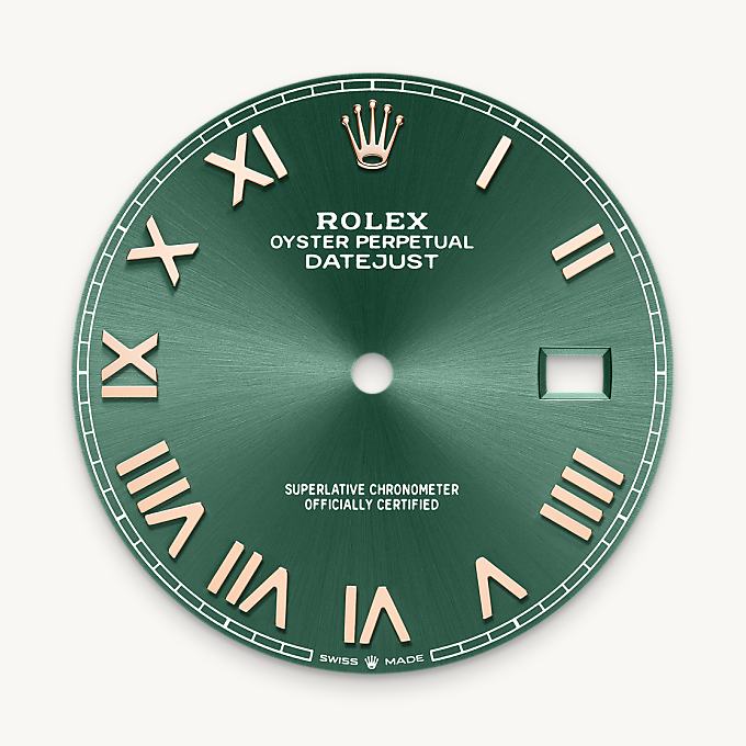 Rolex Datejust 41, Esfera verde menta
