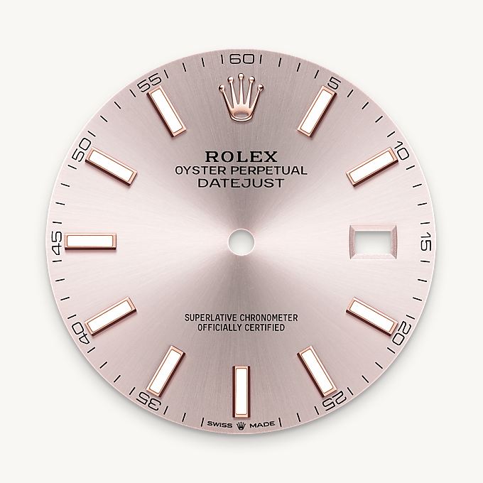 Rolex Datejust 41, Esfera Sundust