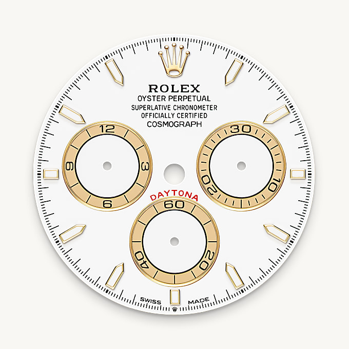 Rolex Cosmograph Daytona, Esfera blanca