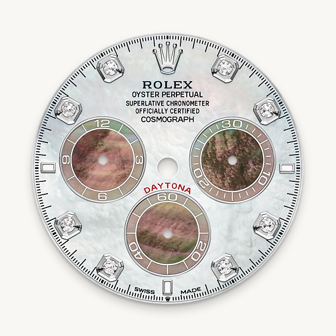 Rolex Cosmograph Daytona, Esfera de nácar
