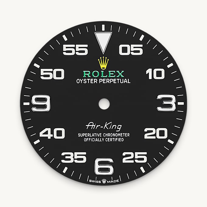 Rolex Air-King, Esfera negra