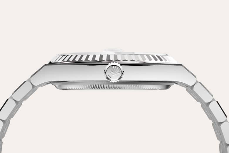 Rolex Land-Dweller 36, Rolesor blanco
