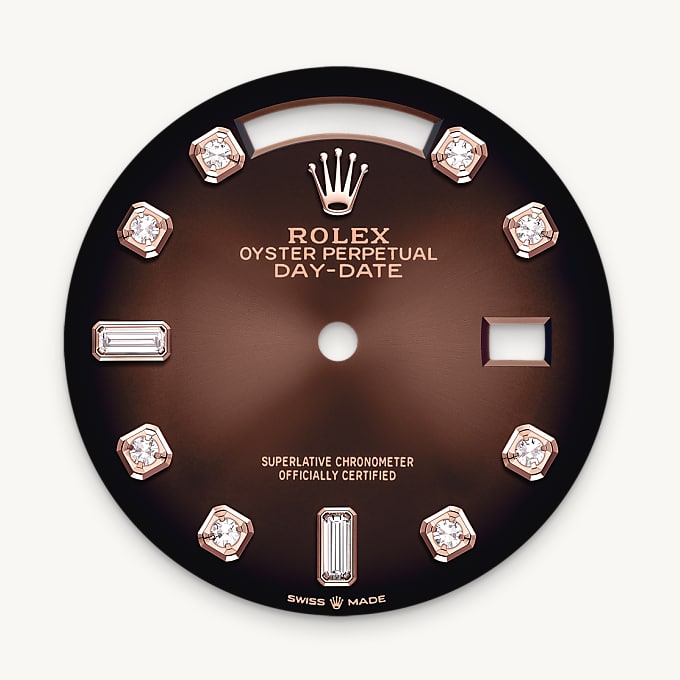 Rolex Day-Date 36, Esfera en marrón sombreado