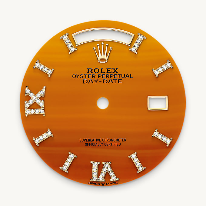 Rolex Day-Date 36, Esfera cornalina