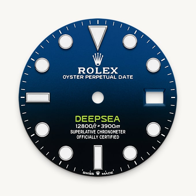 Rolex Rolex Deepsea, Esfera D-Blue