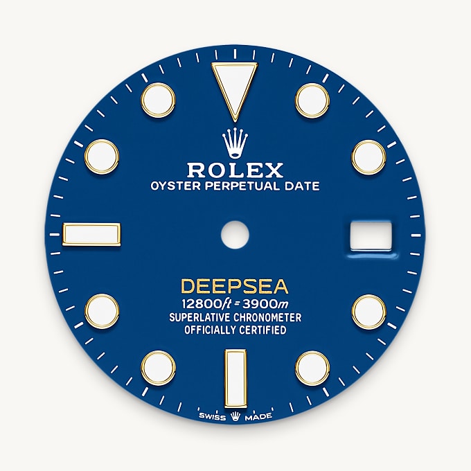 Rolex Rolex Deepsea, Esfera azul