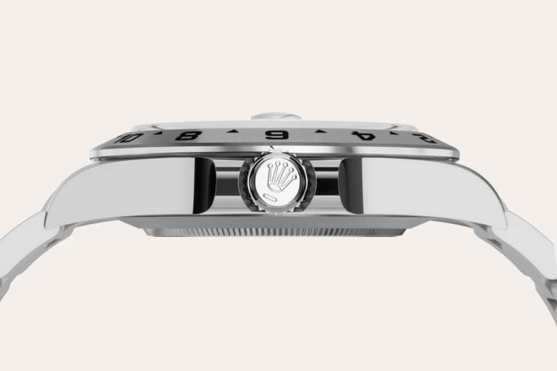 Rolex Explorer II, Acero Oystersteel