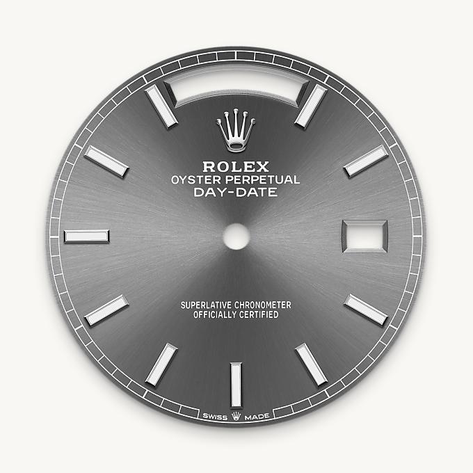 Rolex Day-Date 40, Esfera pizarra