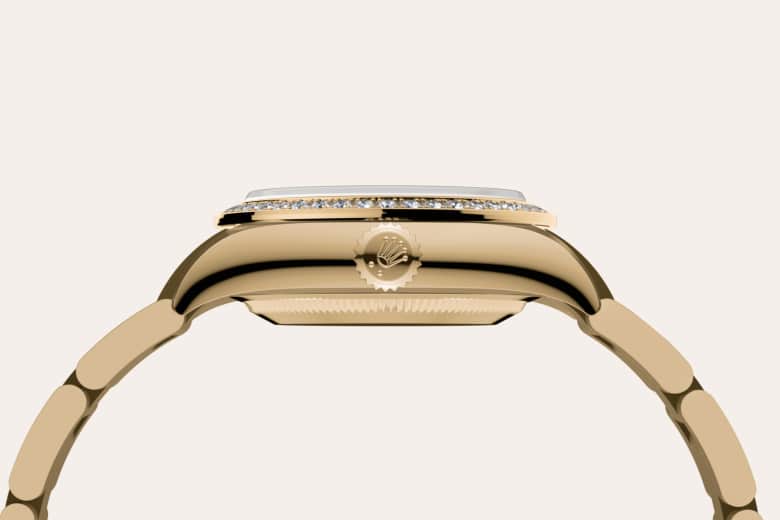 Rolex Oyster Perpetual 28, Oro amarillo de 18 quilates