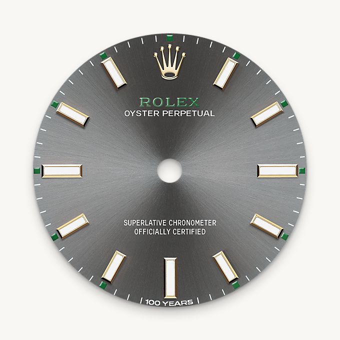 Rolex Oyster Perpetual 31, Esfera pizarra