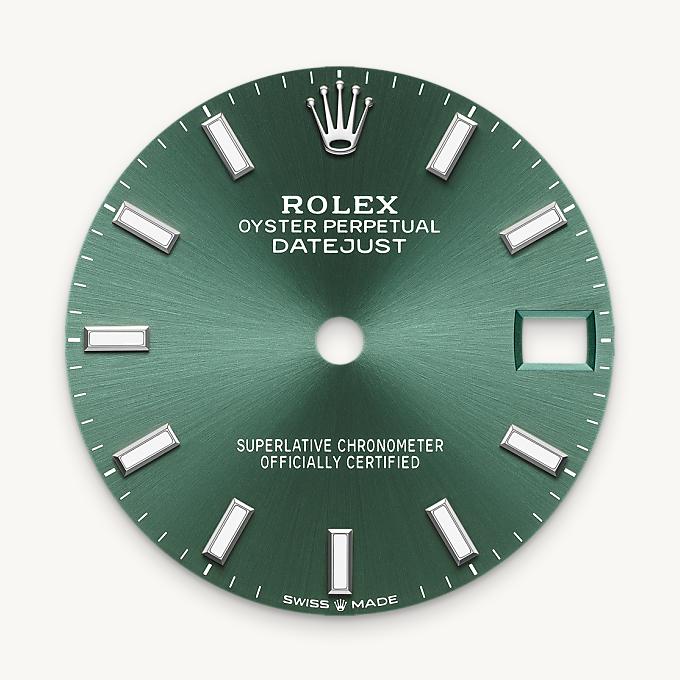 Rolex Datejust 31, Esfera verde menta