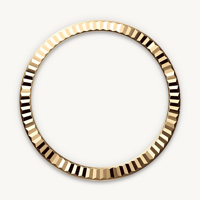 Rolex Datejust 31, Bisel estriado
