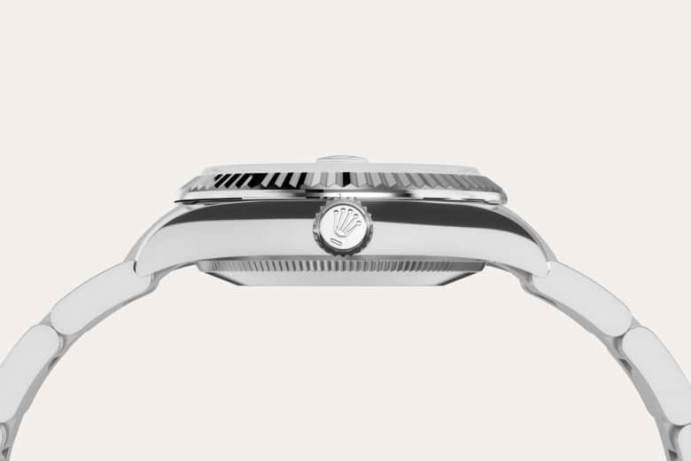 Rolex Datejust 31, Rolesor blanco