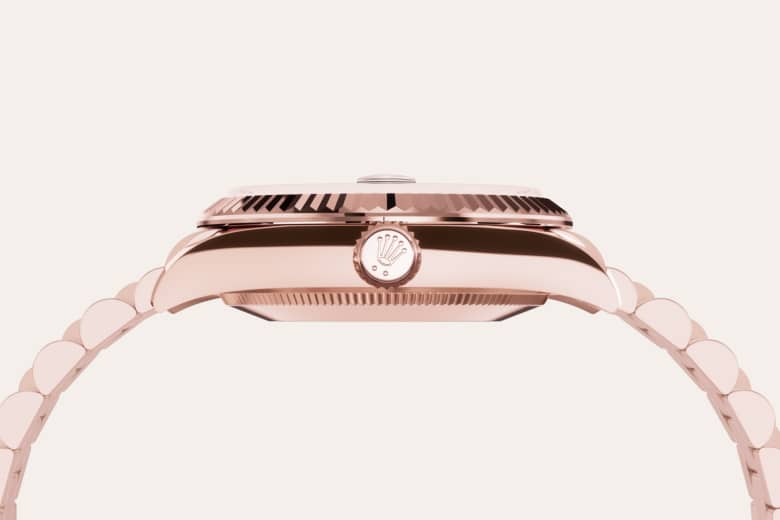Rolex Datejust 31, Oro Everose de 18 quilates