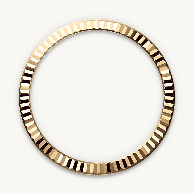 Rolex Datejust 31, Bisel estriado