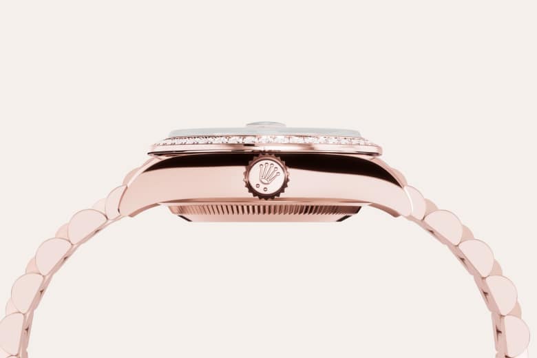 Rolex Lady-Datejust, Oro Everose de 18 quilates