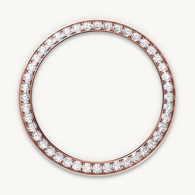 Rolex Lady-Datejust, Bisel engastado de diamantes
