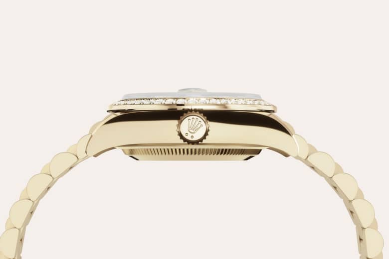 Rolex Lady-Datejust, Oro amarillo de 18 quilates