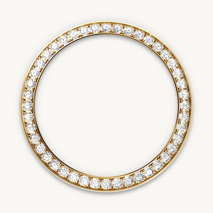 Rolex Lady-Datejust, Bisel engastado de diamantes