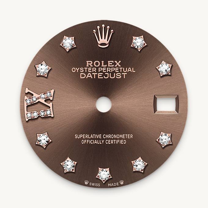 Rolex Lady-Datejust, Esfera chocolate
