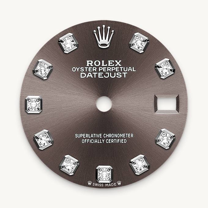 Rolex Lady-Datejust, Esfera dark grey