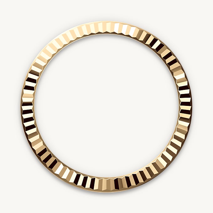 Rolex Lady-Datejust, Bisel estriado