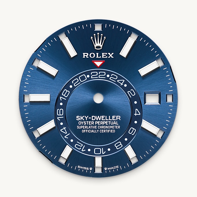 Rolex Sky-Dweller, Esfera azul vivo