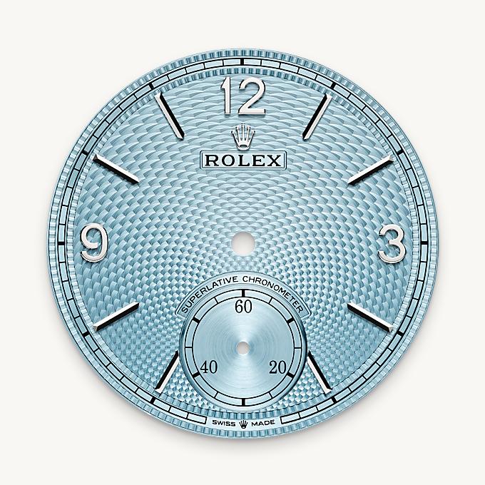 Rolex 1908, Esfera azul glaciar