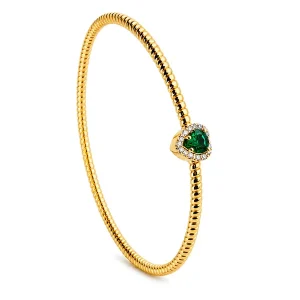TARIN CUORE<br> Diamantes y esmeralda